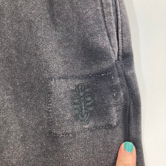 Free People All Star Joggers Black Stone Wash Logo NEW Medium - Picture 12 of 15